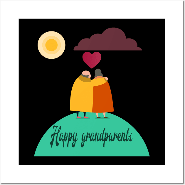 grandparents day Wall Art by Silemhaf